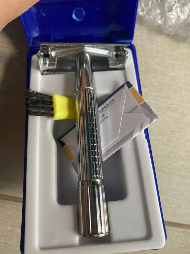 Dao Cạo Râu Cổ Điển Inox LD007 photo review